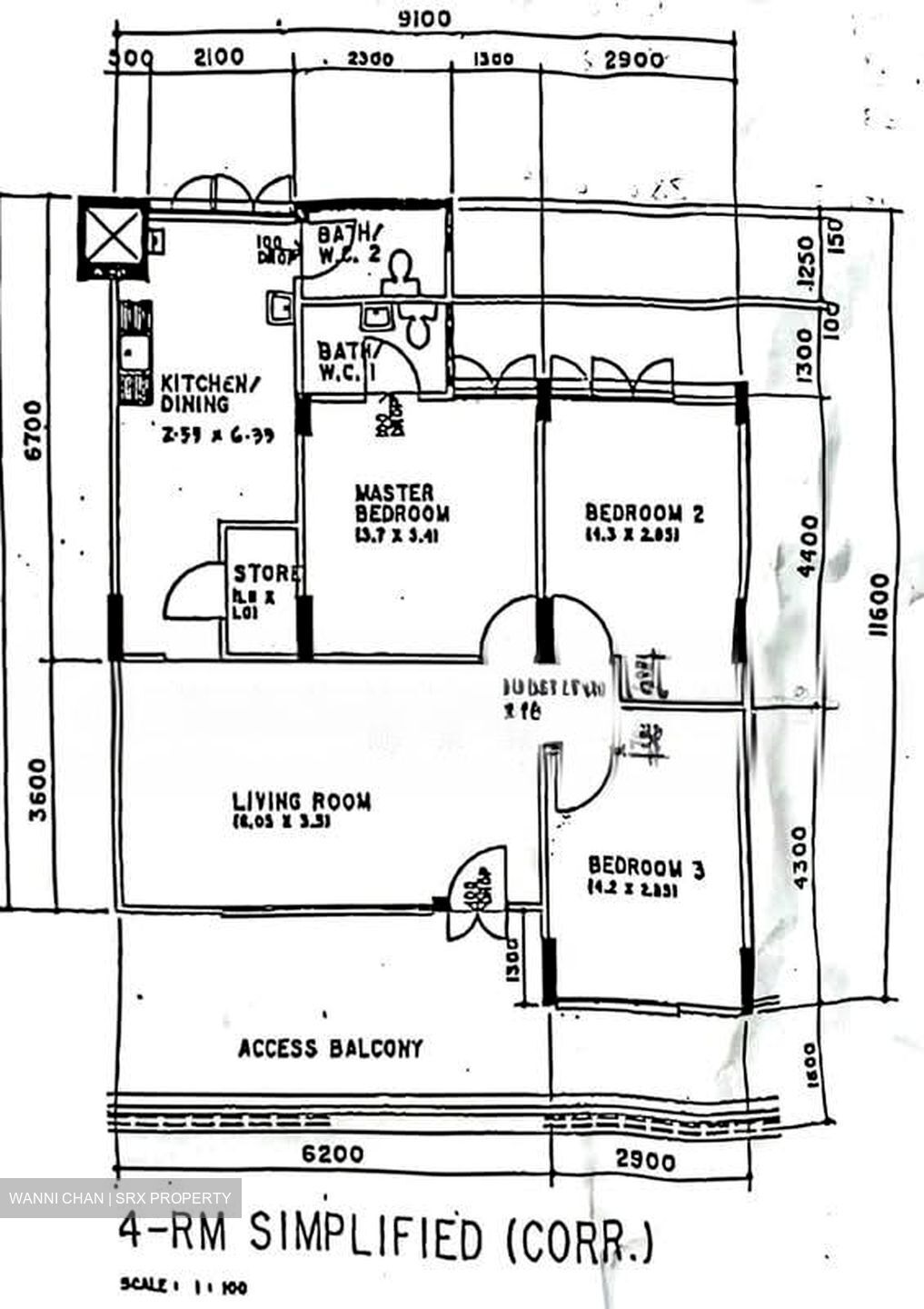 Blk 266 Bukit Batok East Avenue 4 (Bukit Batok), HDB 4 Rooms #566630701